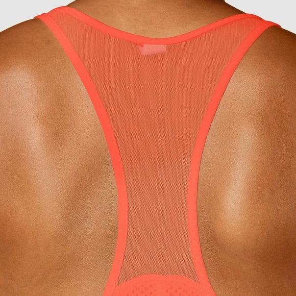 Under Armour Racerback Tank in Beta Orange - Picture 4 of 12